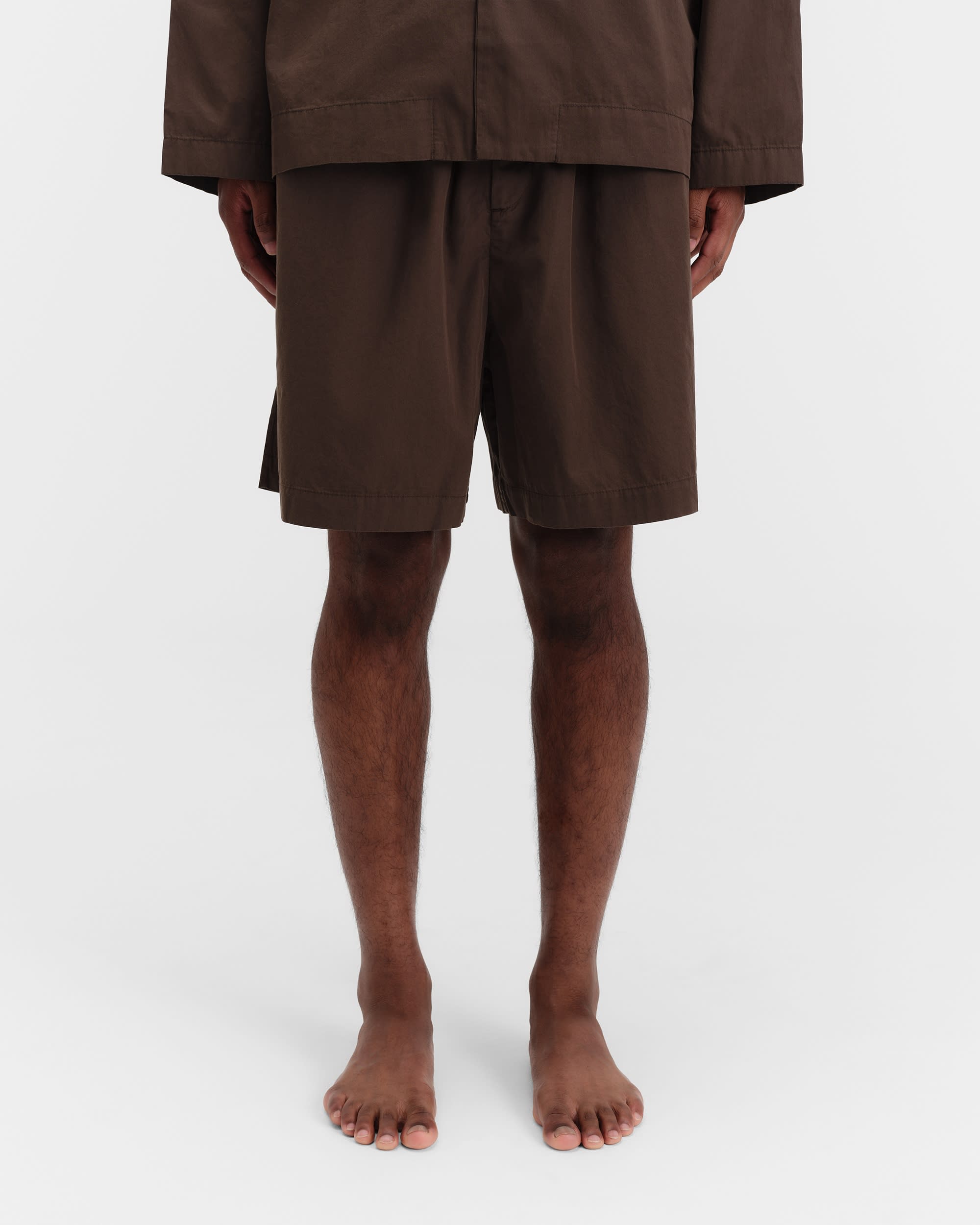 Poplin shorts