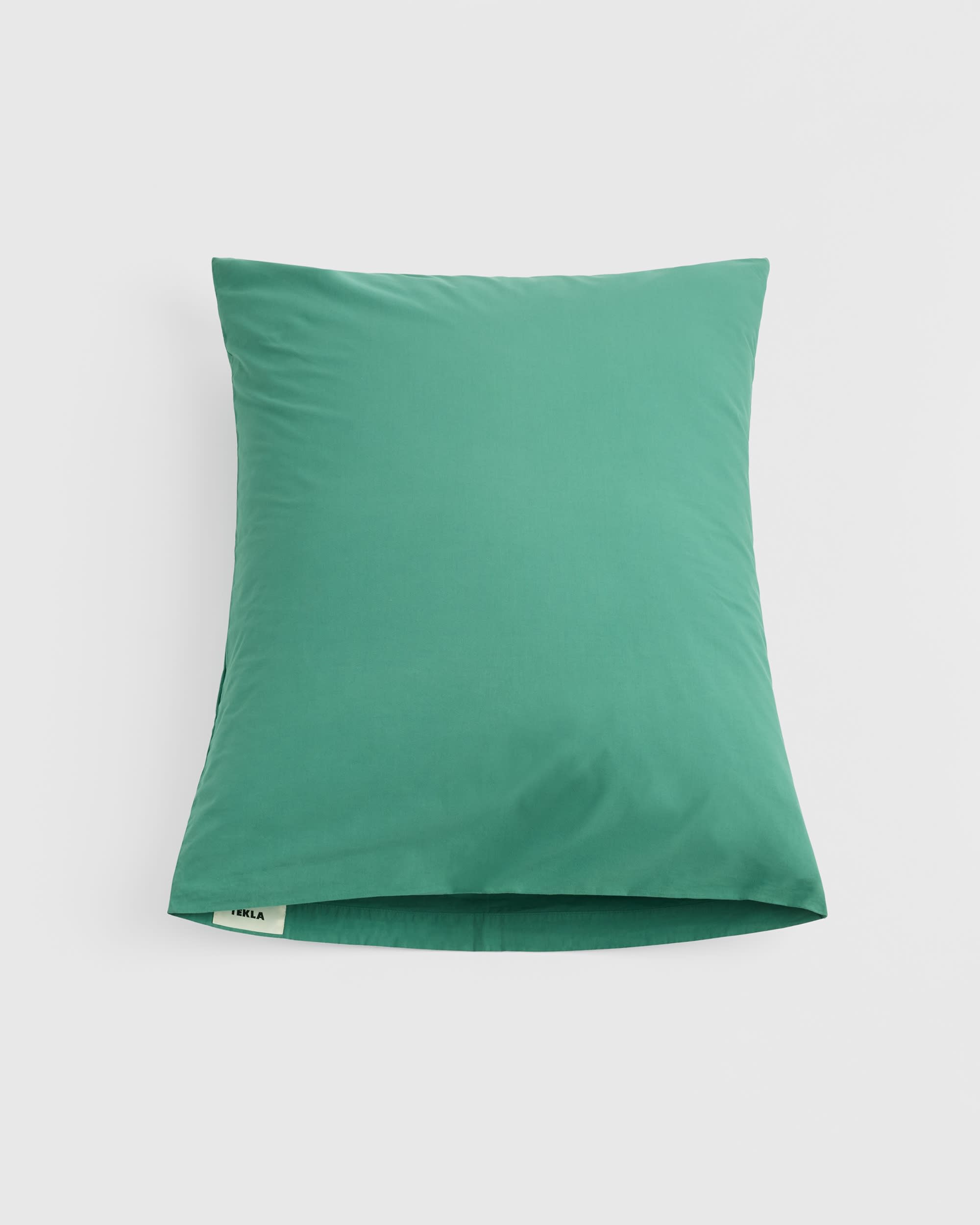 Percale pillow sham – Vintage Green