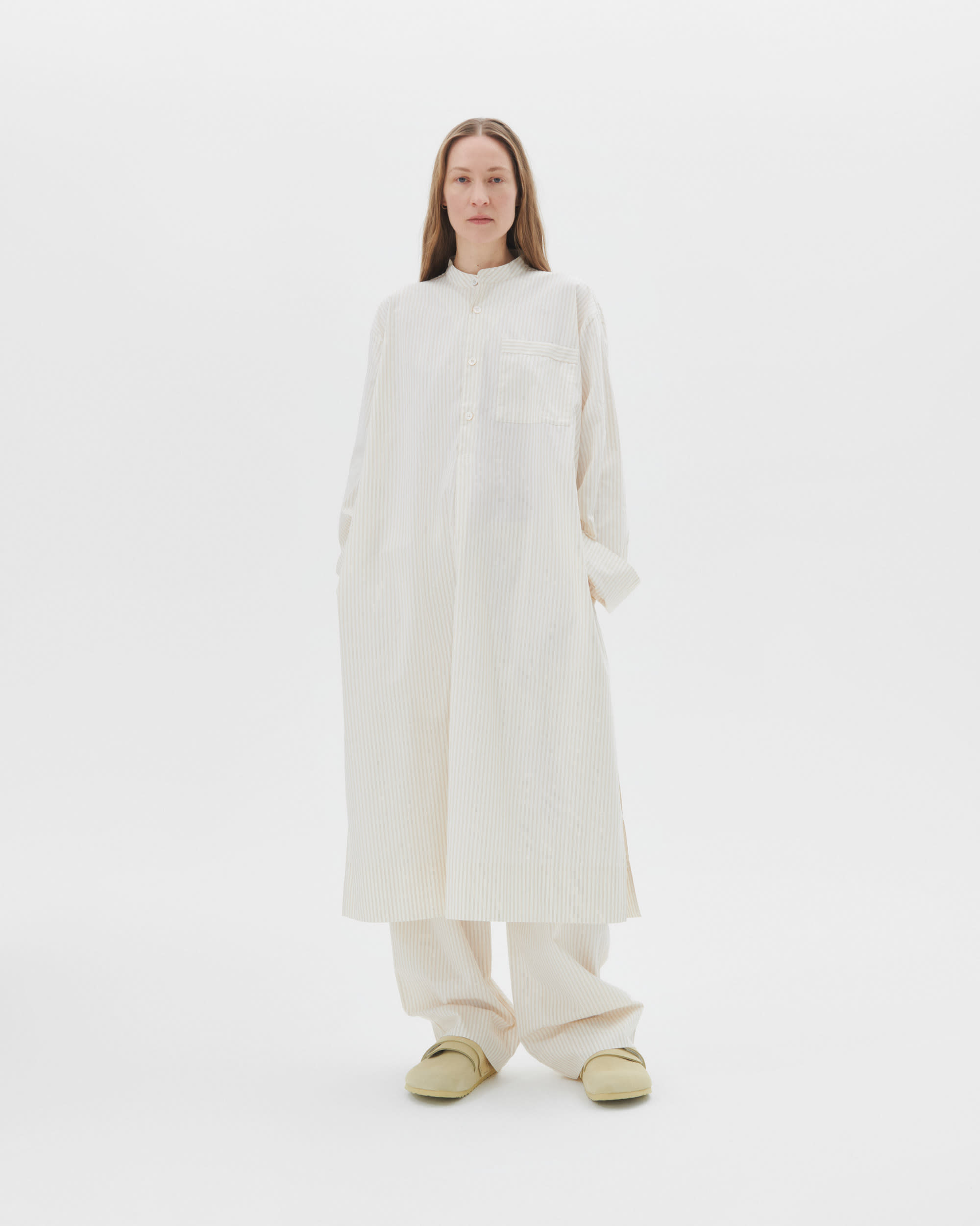 Wheat Stripes kaftan