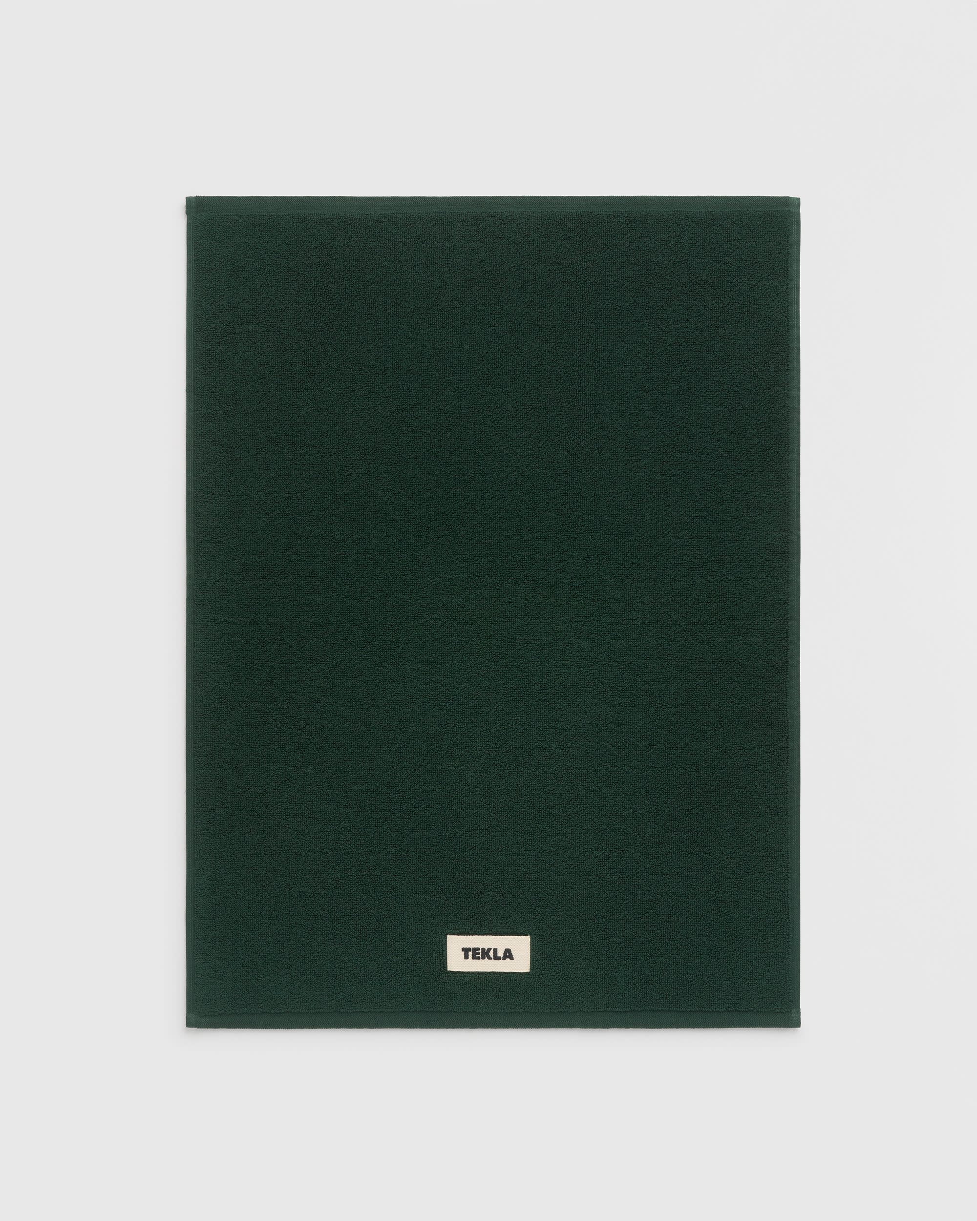 Bath mat – solid – Forest Green